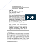 A Hybrid Algorithm For Fuzzy Clustering: Z.H. Che