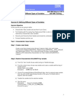 Session 9 Defining Different Types of Variables