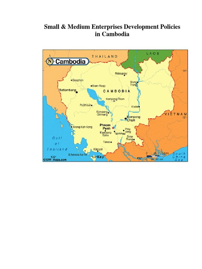 SME Development Policies in 4 ASEAN Countries - Cambodia | PDF | Small ...