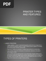 Printer Types and Features