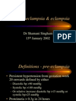 Pre Eclampsia Eclampsia