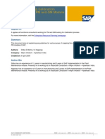 Guideline to Map Calibration Process in SAP PM and QM Module