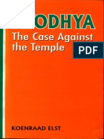 Ayodhya The Case Against The Temple - Koenraad Elst