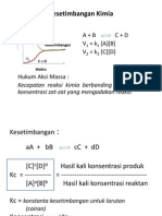 BAB III Kesetimbangan Reaksi Kimia