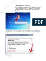 Instalare Windows 7