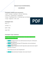 Pembagian Tugas Tutor Pneumonia Kelompok b5