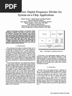 C:JC:J: A Low-Power Digital Frequency Divider For System-on-a-Chip Applications