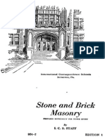 Stone and Brick Masonry