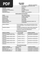 Bio - Data: Particulasrs As Per Passport