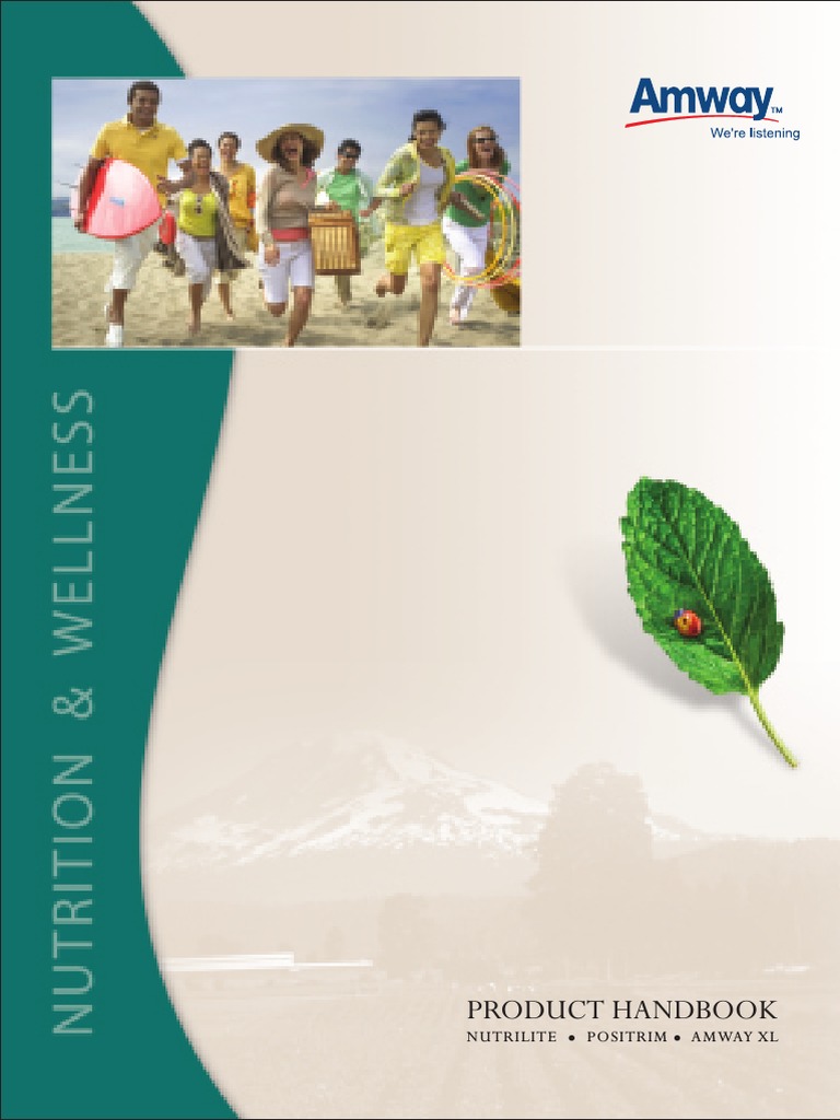 Nutrilite Product Handbook | PDF | Technology & Engineering