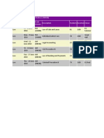 Mr Allan Ncube Exam Timetable for June 2014