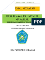 Proposal Kegiatan Desa Sehat FK Unismuh Baru