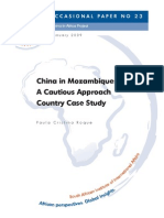 China in Mozambique