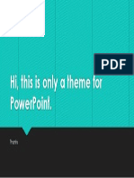 PowerPoint Theme