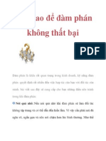 Lam Sao de Dam Phan Khong That Bai 1815 PDF