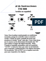 TM 808 Instruction Manual SP PDF