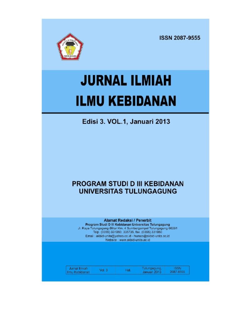 Jurnal Ilmiah Ilmu Kebidanan Pdf