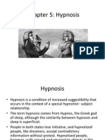 Chapter 5: Hypnosis