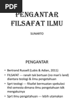 Pengantar Filsafat Ilmu