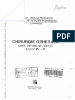 Chirurgie Generala - Curs Pt Stud Anilor IV Si v 1-1 Ed Medicala 2000