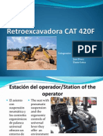 Retroexcavadora CAT 420F