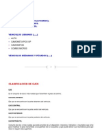 Clasificación Vehicular PDF