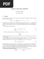 Logistic Regression (With R) : 1 Theory