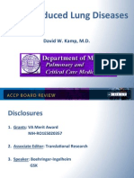  Drug Induced Lung Disease/Pulmonary Board review