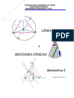 Linea Recta y Secciones Conicas PDF