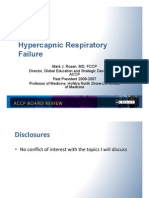 Hypercapnic Respiratory Failure/Pulmonary board review