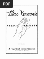 Download Dai Vernon - Select Secrets by Meow Chix SN243573225 doc pdf