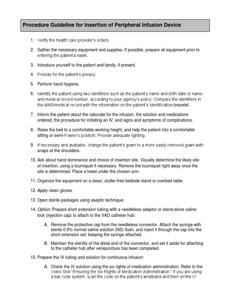 IV Fluid Administration PG 2-15 | PDF | Intravenous Therapy | Medicine