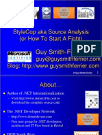 Stylecop Aka Source Analysis (Or How To Start A Fight) : Guy Smith-Ferrier