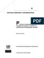 Puertos y Transporte Maritimo en America Latina PDF