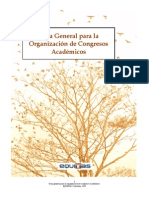 Guia General para La Organizacion de Congresos Academicos PDF