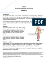 Aneurisma de Aorta Abdomen PDF