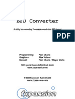 BFD Converter Manual