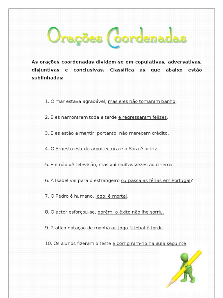Orações Coordenadas | PDF