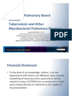  Mycobacterium/Pulmonary Board review