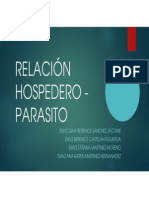 Relación Hospedero - Parasito PDF