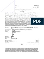 Robert Mansueto Patent Application