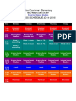 Wilkerson Schedule