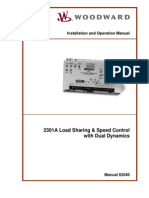 2301A Load Sharing & Speed Control With Dual Dynamics: Installation and Operation Manual