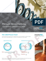 Formulas For Thin-Walled Pressure Vessels PDF
