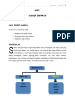 Bml3063 Unit 1 Konsep Sintaksis