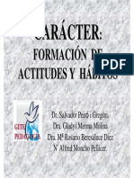 15. Caracter Actitudes y Hábitos