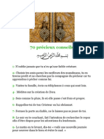 70 Precieux Conseils