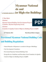 CQHP Potential of Myanmar Building Code