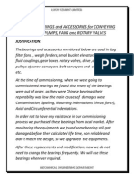 Conveying System Bearings