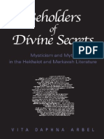 Arbel, Vita Daphna - Beholders of Divine Secrets - Mysticism and Myth in Hekhalot and Merkavah PDF